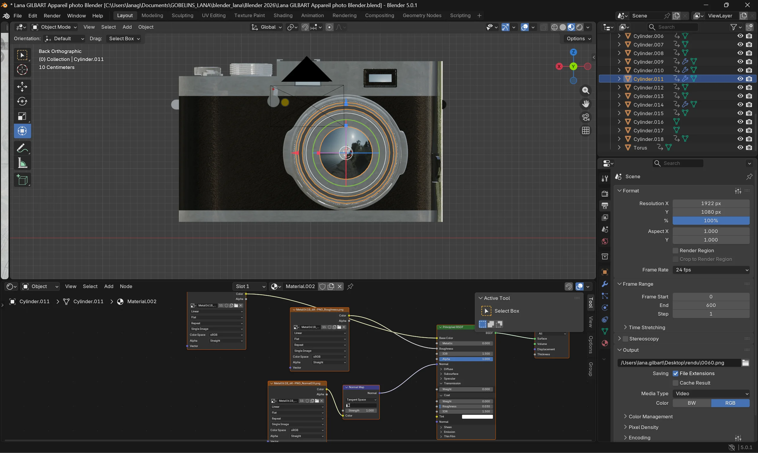 Illustration Fuji 3D
